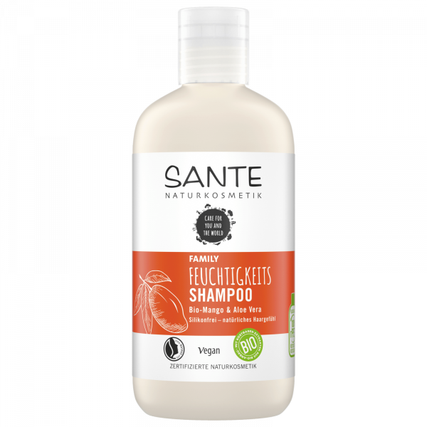 sante family mango, bottle shampoo 250ml wholesale for sourcing 