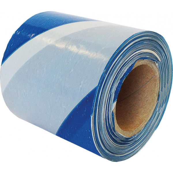 Absperrband weiss/blau 100m