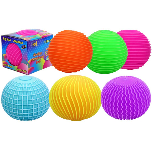 Bola antiestres neon 6 3cm