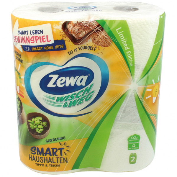 Household roll Zewa 2x72 sheet fun design for wholesale sourcing !