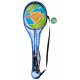 sport badminton metaal 66cm in een hoes