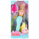 mermaid doll 29cm + accessories 15x32x5 mc window 