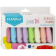 acrylic paints 8 colors 25ml pastel starpak window