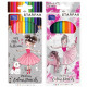 12 colors pencil crayons / 180 ballerina starpak p