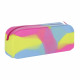 pencil case silicone 1 zipper art colors starpak p