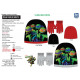 Ninja Turtles - Set 2 Stück Hut und Handschuhe 100