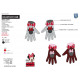 Minnie - Multi-Zusammensetzung Handschuhe