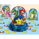 Set decorazioni da tavola Super Mario carta / pell