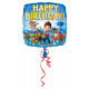 Standard Paw Patrol Happy Birthday Foil Balloon