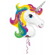 SuperShape Rainbow Unicorn Foil Balloon Pack