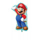 SuperShape Super Mario fólia léggömb csomagolt 55x