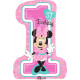 SuperShape ' Minnie - 1st Birthday' Foil B