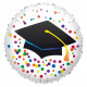 Standard 'Graduation' Foil Balloon Round, 