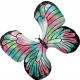Holographic SuperShape Iridescent Teal & Pink 