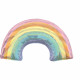 Supershape Iridescent Pastel Rainbow Foil Ball