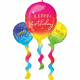 SuperShape Birthday Fun Balloons Folienballon verp