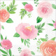 16 Servilletas Floral Baby 25 c