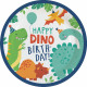 8th plate Dino-Mite round paper 23 cm
