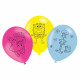6 latex balloons Spongebob 27.5 cm / 11 ''