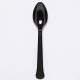 Spoons plastic charcoal 24 pieces