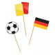 30 picks football Germany wood 6.5 cm