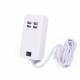 Usb charger 220v 4 pieces + 1.5 meters cable