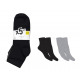 set of 5 socks woman, lot black / white /