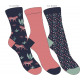 set of 3 children's socks, savana dots