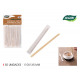 set of 50 wooden stirrers. with f 110x1x5mm someth