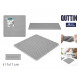 quttin square silicone trivet 17cm