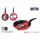 frying pan 22cm red soft t.infinity pl quttin