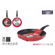 frying pan 26cm red soft t.infinity pl quttin