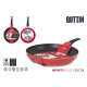 frying pan 28cm red soft t.infinity pl quttin