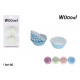 set of 50 repost moulds. disposable wow