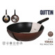 wok 28cm forged aluminum. m/soft full sahara qutti