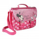 Minnie - bolso satchel, rosa