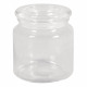Storage jar with glass lid, 10cm ø,