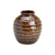 Vaso in ceramica marrone (L/A/P) 14x16x14cm