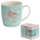 Porcelain Mug - Christmas - Christmas Pusheen Cat