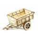 Wooden City Trailer for 4x4 Jeep - Wooden Model