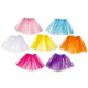 tule skirt glitter, 7 times assorted , 29cm length