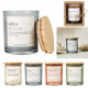 definition scented candle, 4- times assorted
