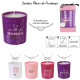 scented candle mom surprise jewel h8cm, 4-fold