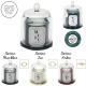scented candle bell jewel surprise h11cm, 3-fold