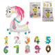 animal figure balloon, 10-fold assorted