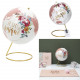 girly deco globe