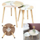 formal poetry nesting table x2