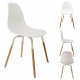 scandinavian chair pp phenix white