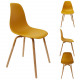 scandinavian chair pp phenix mustard
