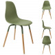 scandinavian chair pp phenix green